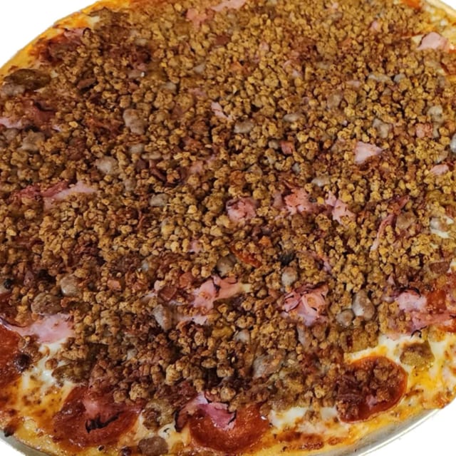 The Big Meat Pizza (Neapolitan or Cauliflower).
