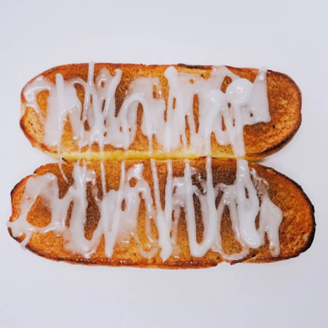 Cinnamon Bread with Icing.