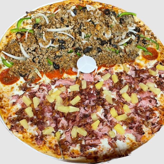 Half and Half Pizza (10").